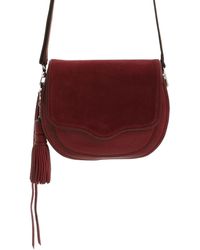 Lyst Rebecca Minkoff Large Suki Crossbody Bag In Red Rebecca Minkoff Large Suki Crossbody Bag Lyst