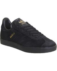 Adidas Originali Uomo Gazzella Super Nero In Nero Per Gli Uomini Lyst Adidas Originali Uomo Gazzella Super Nero In Nero Per Gli Uomini Lyst