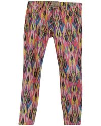 Current/Elliott Jeans mit Ikat-Muster - Rot