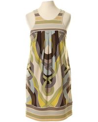 BCBGMAXAZRIA Top mit Muster und Cut-Out - Mehrfarbig