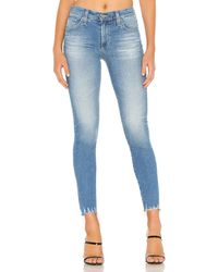 AG Jeans Farrah Skinny Ankle - Blue