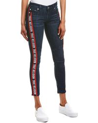 True Religion Halle Frigid Blue Super Skinny Leg