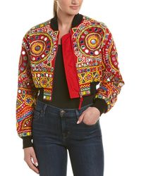 Moschino Embroidered Bomber Jacket