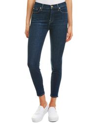 7 For All Mankind 7 For All Mankind Gwenevere Tgl Ankle Cut - Blue