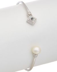 Women S Judith Ripka Bracelets Judith Ripka Reniance Silver 2 93 Ct Tw White Topaz 7 5