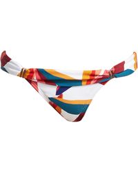 ViX Bia Printed Bikini Bottoms - Multicolour