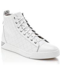 diesel tempus diamond high top sneakers