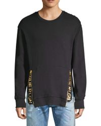 true religion sweater red