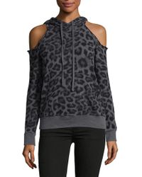 wildfox leopard sweatshirt