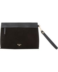 dune black clutch