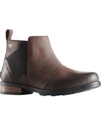 emelie waterproof leather bootie
