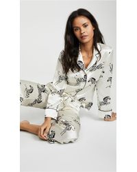 Olivia Von Halle Lila Pajama Set - Multicolor