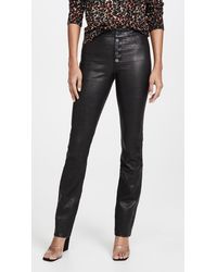 PAIGE Hoxton Straight With Exposed Buttons - Black