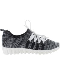 Chaussures Black Femmes Zip Up En Gris Solid QBoeWEdrCx
