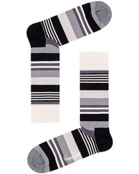 Happy Socks Chaussettes pack de 4 BLACK AND WHITE Blanc/noir femmes Chaussettes en Noir