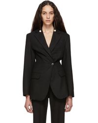 Jacquemus Black La Veste De Costume Blazer