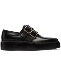Lyst - Jil sander Brogue Oxford Laceup Shoes in Black for Men