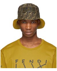 mens fendi bucket hat