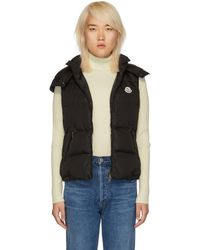 Moncler Black Down Gallinule Vest