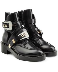 balenciaga belt boots