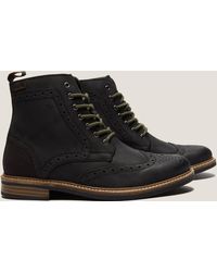 barbour belsay boots black