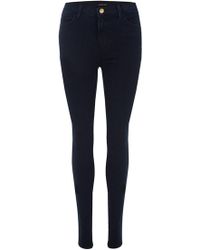 J Brand Maria High Rise Photo Ready Jeans - Blue