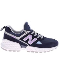 new balance green and purple