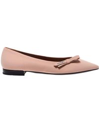 prada nude flats