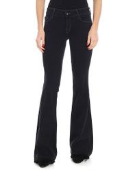 J Brand Jeans a zampa "Love Story" nero