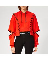 ivy park off shoulder sweatshirt