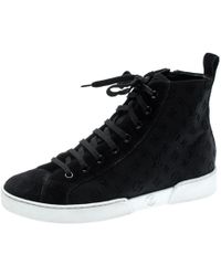 black louis vuitton sneakers womens