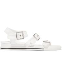 marc jacobs white sandals