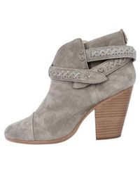 rag and bone gray booties