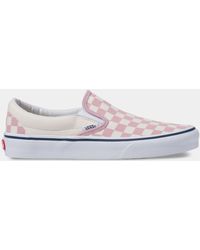 zephyr pink checkered vans
