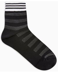 TOPSHOP 3 Pack Mesh Sport Socks - Black