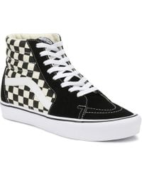vans checkerboard sk8 hi lite vans checkerboard sk8 hi lite