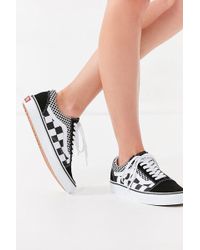 old skool vans mix checker old skool vans mix checker
