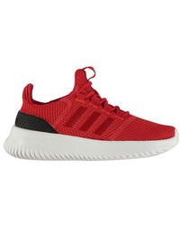 red adidas junior trainers