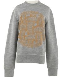 Louis Vuitton Brown Cotton Knitwear & Sweatshirts in Brown for Men - Lyst
