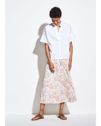 Vince Drawstring Popover - White