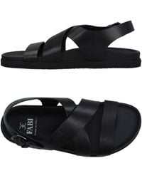 Lyst - Birkenstock Milano Leather Back Strap Sandal in Black for Men