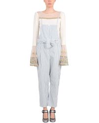 Free People Dungarees - Blue