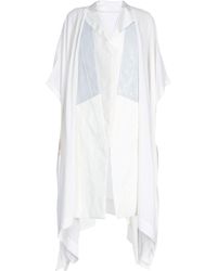 Rick Owens Gabardina - Blanco