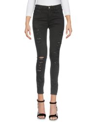 FRAME Pantalon en jean - Noir