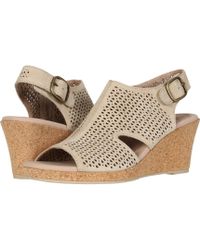 earth thistle wedge sandal