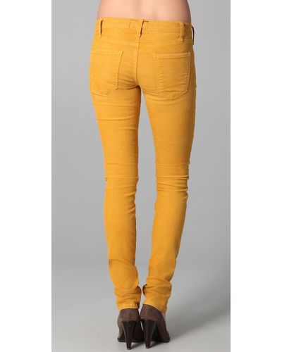 yellow corduroy pants mens