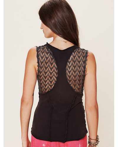 free people graphic tank