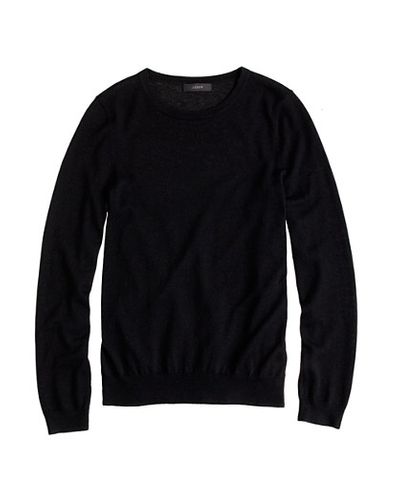 long sleeve cashmere tee