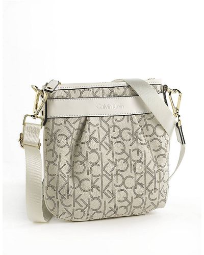 calvin klein crossbody bag monogram