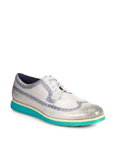 cole haan wingtip white sole